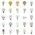 thumbnail image 3 of Ramiter Cartoon Light Bulb Flower Doodle Waterproof Sticker DIY Sticker Decoration, 3 of 5