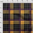 thumbnail image 2 of oneOone Viscose Jersey Fabric Tartan Check Print Sewing Fabric BTY 60 Inch Wide, 2 of 4