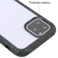 thumbnail image 2 of Apple iPhone 11 PRO Phone Case Hybrid Cover with [Rigid Panel] [TPU Cushion] Enhanced Hand-Grip TPU Cushion Frame + Transparent Clear Shock-Absorbing Armor Rubber Bumper BLACK Cover for iPhone 11 Pro, 2 of 2