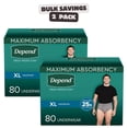 thumbnail image 1 of 2 x Depend Men's Maximum Absorbency Underwear, Extra Large, 1 of 1
