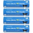 thumbnail image 1 of Lot de 4 Recharges pour Rouleau Adhésif - Largeur de 6,3 Pouces, 90 Feuilles par Rouleau (360 Feuilles au Total), 1 of 5