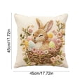 thumbnail image 3 of Fasiaou Short Pile Knit Pattern Pillowcase with Soft Lint-Resistant Fabric for Sofa and Bed,F, 3 of 6
