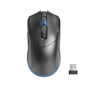 onn. Wireless Rechargeable Gaming Mouse with 1000 Hz Polling Rate