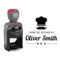 thumbnail image 1 of Printtoo Personalized&nbsp;Black Self Inking Kitchen Custom Stamper Business Monogram Round Heavy Duty Stamp-45 mm, 1 of 6