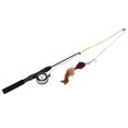 thumbnail image 3 of Dioche Funny Teaser Cat Toy, Cat Teaser Rod, Pet Cat Toy For Cat Toy Cat Interactive Toy Interactive Training Toy, 3 of 8