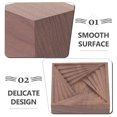 thumbnail image 2 of Essential Oil Diffused Cube Wood Aroma Diffuser Essential Oil Aromatherapy Diffuser Block, 2 of 9