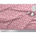 thumbnail image 2 of Soimoi Rayon Fabric Leaves & Poppy Floral Print Fabric by Yard 42 Inch Wide, 2 of 6