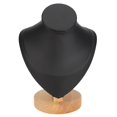 thumbnail image 2 of Necklace Holder Stand Organizer for Retail Store - Space Saving Clear Log Flannel PU Leather Necklace Display Holder Necklace Holder Necklace Holder Stand Necklace Display Holder, 2 of 8