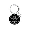 thumbnail image 4 of Creative DIY To My SON Black Stainless Steel Last Name 26 Letter Keychain 2.5cm, 4 of 7