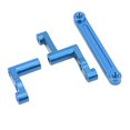 thumbnail image 1 of Ensemble de Direction RC, Aspect Délicat Composants de Direction RC Alliage d'Aluminium pour 16207 Rouge, Bleu Foncé, 1 of 8
