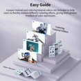 thumbnail image 4 of ANYCUBIC 3D Printer Accessories, Multifunctional 3D Models Painting Set with Acrylic Paint kit 5 Colors, Primer, Topcoat, and Painting Tools, Miniatures Painting for, 4 of 8