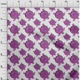 thumbnail image 2 of oneOone Silk Tabby Violet Fabric Nautical Fabric For Sewing Printed Craft Fabric By The Yard 42 Inch Wide, 2 of 4