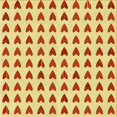 thumbnail image 1 of Ahgly Company Tapis d'Intérieur Lavable à la Machine, Carré, Transitionnel, Orange, Tapis de Zone, 7 Pieds Carré, 1 of 7