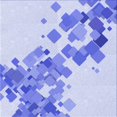 thumbnail image 1 of Ahgly Tapis d'Intérieur Lavable en Machine Carré Transitionnel Bleu Ciel, 4 Pieds Carré, 1 of 7