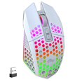 thumbnail image 1 of TFixol X801 RGB Wireless Mouse with 3-Level DPI Adjustment, Rechargeable Battery, and Silent Design in Black/White Options, 1 of 7