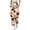Beige, variant on Bmisegm Stylish Women's Casual Pants with Halloween Cartoon Print for Everyday Wear Black S