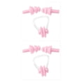 thumbnail image 2 of stanreset Waterproof Nose Clip Swimming Anti-noise Earplug for Protection Ear Protector Pink 2Set, 2 of 6