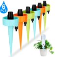 thumbnail image 2 of Estbridge Plant Self Watering Spikes Stakes System Vacation Plant Waterer 6Pcs, 2 of 7