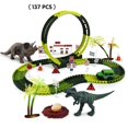 thumbnail image 3 of HILABEE Dinosaur Toy Racetrack Playset Bend Create DIY Dinosaur Tracks Railroad Toys for 137 PCS, 3 of 9
