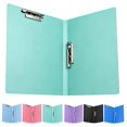 thumbnail image 2 of ZTTD Double Strong Clips File Folder Report Cover, Punchless Binder with 2 Clamp, Office Project Folder, Commercial or S-chool Documents File Folder, for Letter Size or A4 Size, 2 of 9
