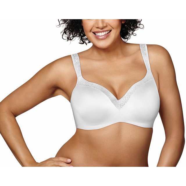 Playtex Secrets 4823 Secrets Body Revelation Underwire Bra Size 38D - White