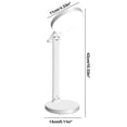 thumbnail image 3 of HOARBOEG LED Folding Table Lamp Ambient Night Light Student Study Eye Bedside Bedroom Lodging House Reading Lamp, 3 of 8