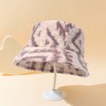 thumbnail image 2 of CSChome Fisherman Hat Unisex Winter Fisherman Hat - Color Matching Thick Soft Plush Flat Top, 2 of 7