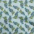 thumbnail image 1 of oneOone Silk Tabby Light Blue Fabric Floral Sewing Craft Projects Fabric Prints By Yard 42 Inch Wide, 1 of 4
