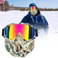 thumbnail image 2 of Hearth & Gear Retro Goggles Motorcycle Off Road Racing Eyewear Ski Wind Goggles Riding Glasses Revision Desert Goggles Dirt Bike Outfit for Boys Ski Goggles Dirt Bike Gear for Boys Tint Reader Space, 2 of 7