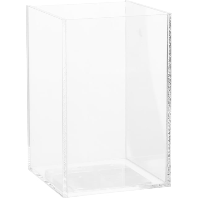 KAKOWELY Multi-function Fish Tank Desktop Aquarium Tank Clear Betta Tank Gold Fish Supply,3.94X"X2.56"X2.56"