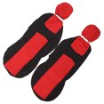 thumbnail image 4 of Greenadscape 3Pack Red Cotton Car Seat Cover Universal .7x22in, 4 of 8