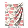 thumbnail image 2 of RKSTN flan nel blanket Day Flannel Blanket Double-sided Fleece Nap Blanket Gift Cover Blanket, 2 of 5