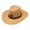 Light Yellow, variant on GPOECD Classic Western Cowboy Hat For Men And Women With Decorative Star Buckle Detail Wide Brim Design Black,One Size