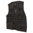 thumbnail image 2 of Mesh Fishing Vest, Breathable Multi Pockets Photography Waistcoat Jacket Lightweight  For Men For Mountaineering L, 2 of 8