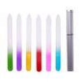 thumbnail image 1 of 6pcs Nail Art Crystal Glass Glitter Nail Files Buffer+Silver Barrelled Box, 1 of 7