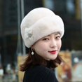 thumbnail image 2 of Chapeau Femme Résistant au Froid Russe Décontracté Hiver Thermique Dames d'Âge Moyen, 2 of 4