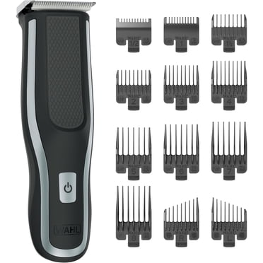 Wahl Lithium Ion+ Self-Clip 360 avec lame à 15°, 12 sabots Snap-N-Lock, autonomie sans fil, indicateur LED, lames lavables – Modèle 3336