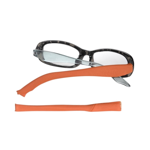 Temeplesox Eyewear Sleeve Arm Covers Comfort Color, Orange Large