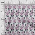 thumbnail image 2 of oneOone Viscose Chiffon Mauve Fabric Floral Craft Projects Decor Fabric Printed By The Yard 42 Inch Wide, 2 of 4