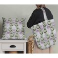 thumbnail image 5 of Soimoi Poly Georgette Fabric Leaves & Magnolia Floral Print Sewing Fabric Yard 42 Inch Wide, 5 of 5