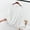 White, variant on Ladies Tops, Women's Casual Thin Sweet And Base Shirt Medium Length Short Sleeved Round Neck Top/shirt, Womens Gifts, XL