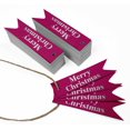 thumbnail image 3 of Inkdotpot Real Silver Foil Merry Christmas Tags Favor Hang Paper Tags 100 Pieces, 3 of 6