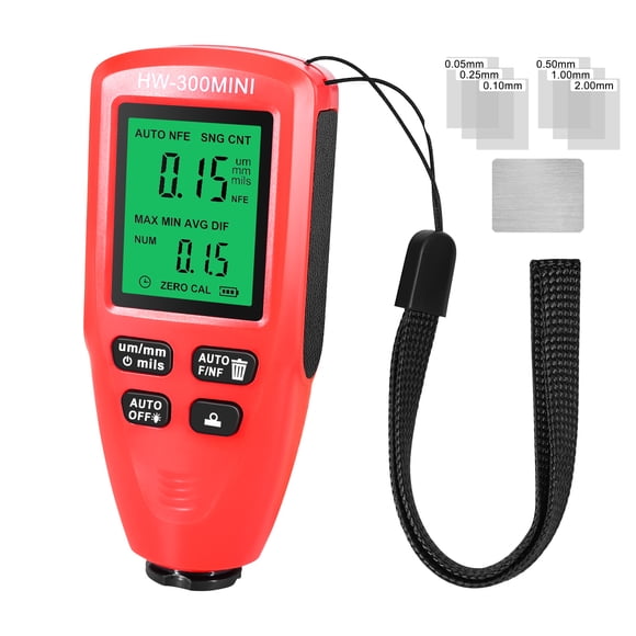 FlyFlise Paint Thickness Gauge Car Coating Thickness Meter for Automobile Paint Inspection Manufacturing