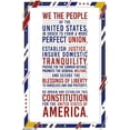 thumbnail image 1 of Les États-Unis d'Amérique - Préambule de la Constitution, 1 of 4