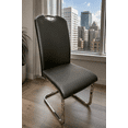thumbnail image 2 of K-LIVING  LORIE DINING CHAIR IN BLACK (2 PER BOX), 2 of 6