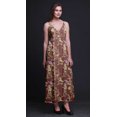 thumbnail image 4 of Bimba Robe Longue Maxi à Bretelles Spaghetti Ajustables à Imprimé Floral Tenue de Plage d'Été-Xxx-Grand, 4 of 6