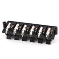 thumbnail image 2 of Unique Bargains Red Black 12 Terminal Double Row 12 Position Push Speaker Socket Connector Board, 2 of 2
