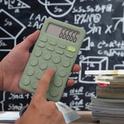 Amzcrzy Office and Stationery, Basic Standard Calculators Mini Digital Desktop Calculator With 8-Digit LCD Display- Calculator Pocket Size For Home School For Kids A calculator