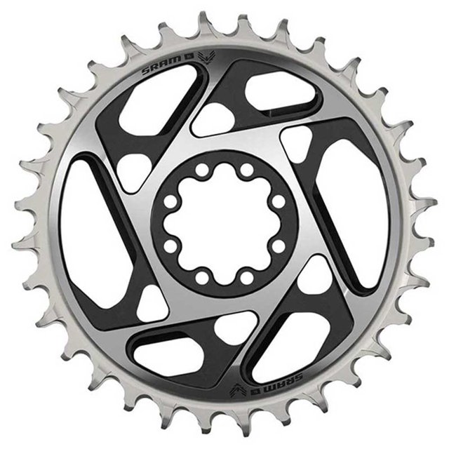 SRAM, Eagle T-Type DM XX SL 3mm Offset, Chainring, Teeth: 34, Speed: 12, BCD: Direct Mount, Aluminum, Black