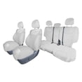 thumbnail image 1 of For 2019–2023 Hyundai Santa Fe FH Group Custom Fit Neoprene Waterproof Car Seat Covers - Full Set Solid Gray, 1 of 5